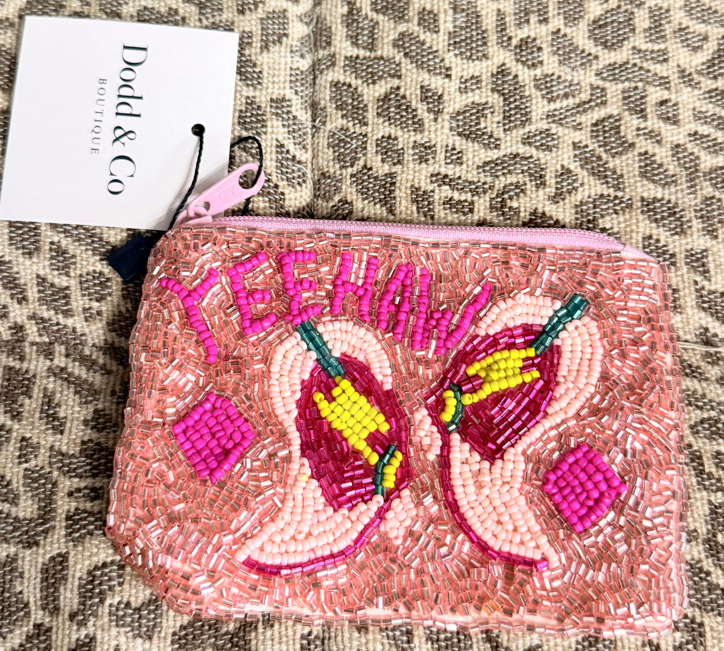 🤠Yeehaw Beaded Coin Pouch