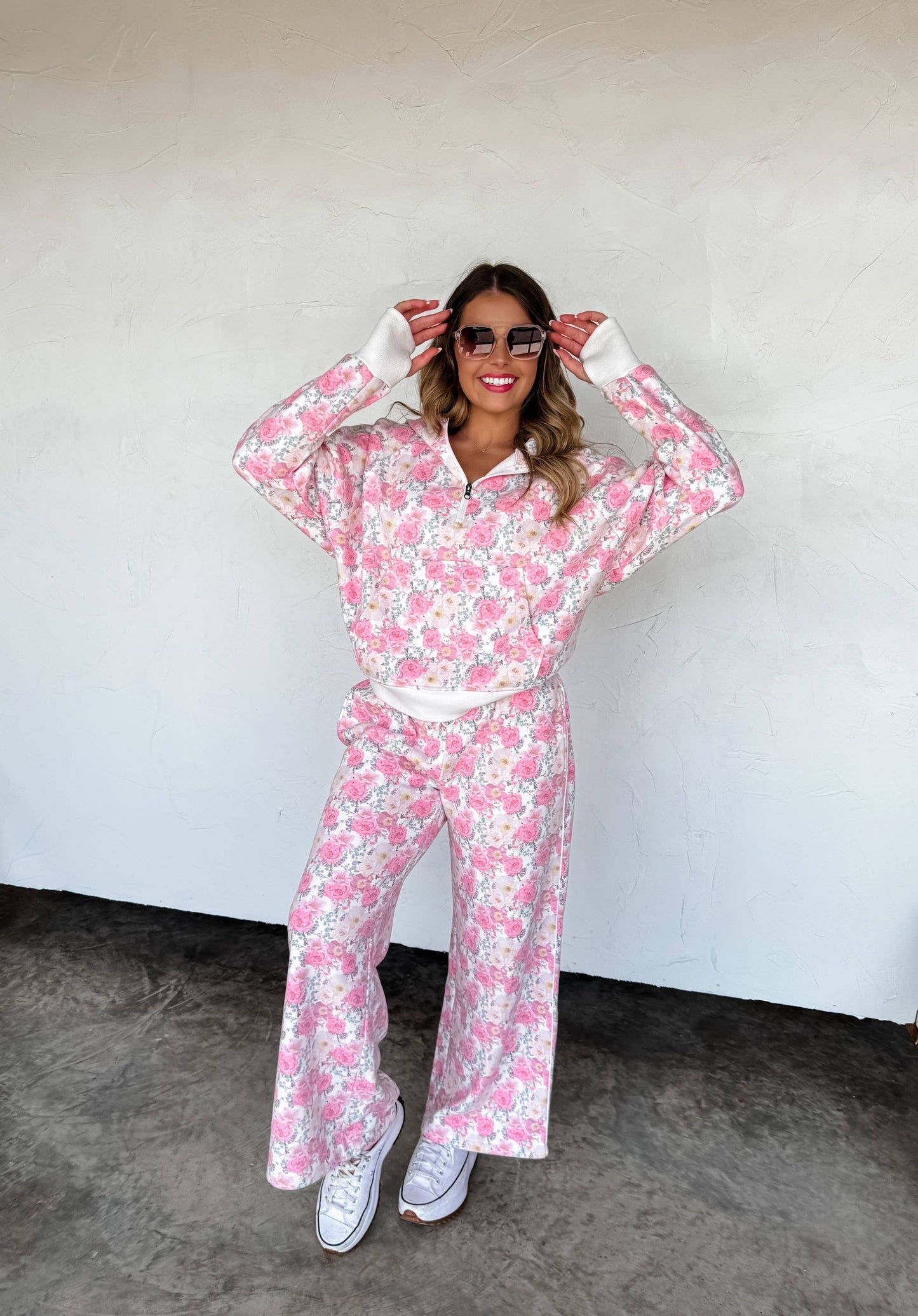 BLAKELEY - FLORAL EASY DOES IT PULLOVER