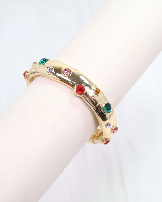 Caroline Hill - Jenna Stretch Bracelet Multi