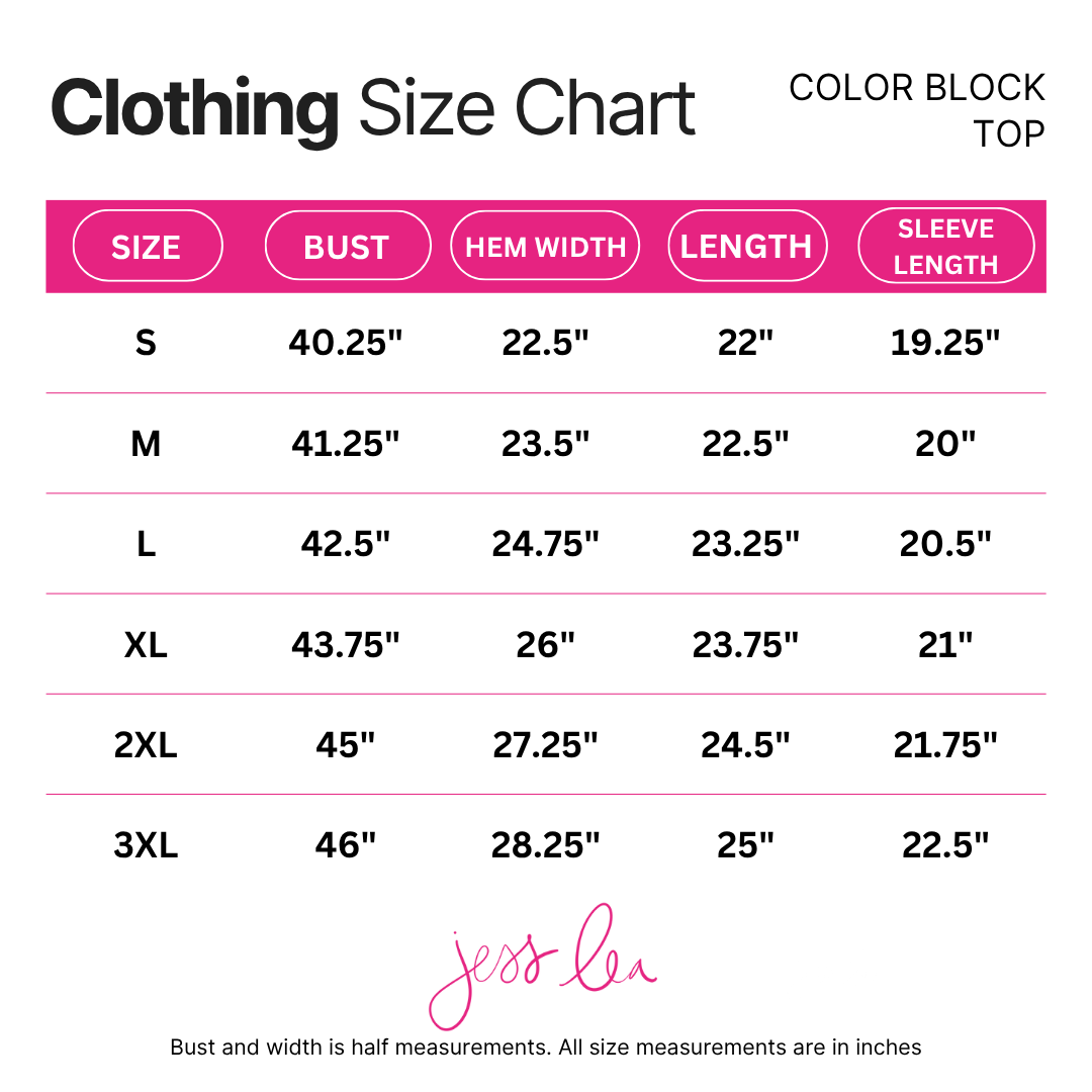 Jess Lea- Game Day Color Block Top- Maroon