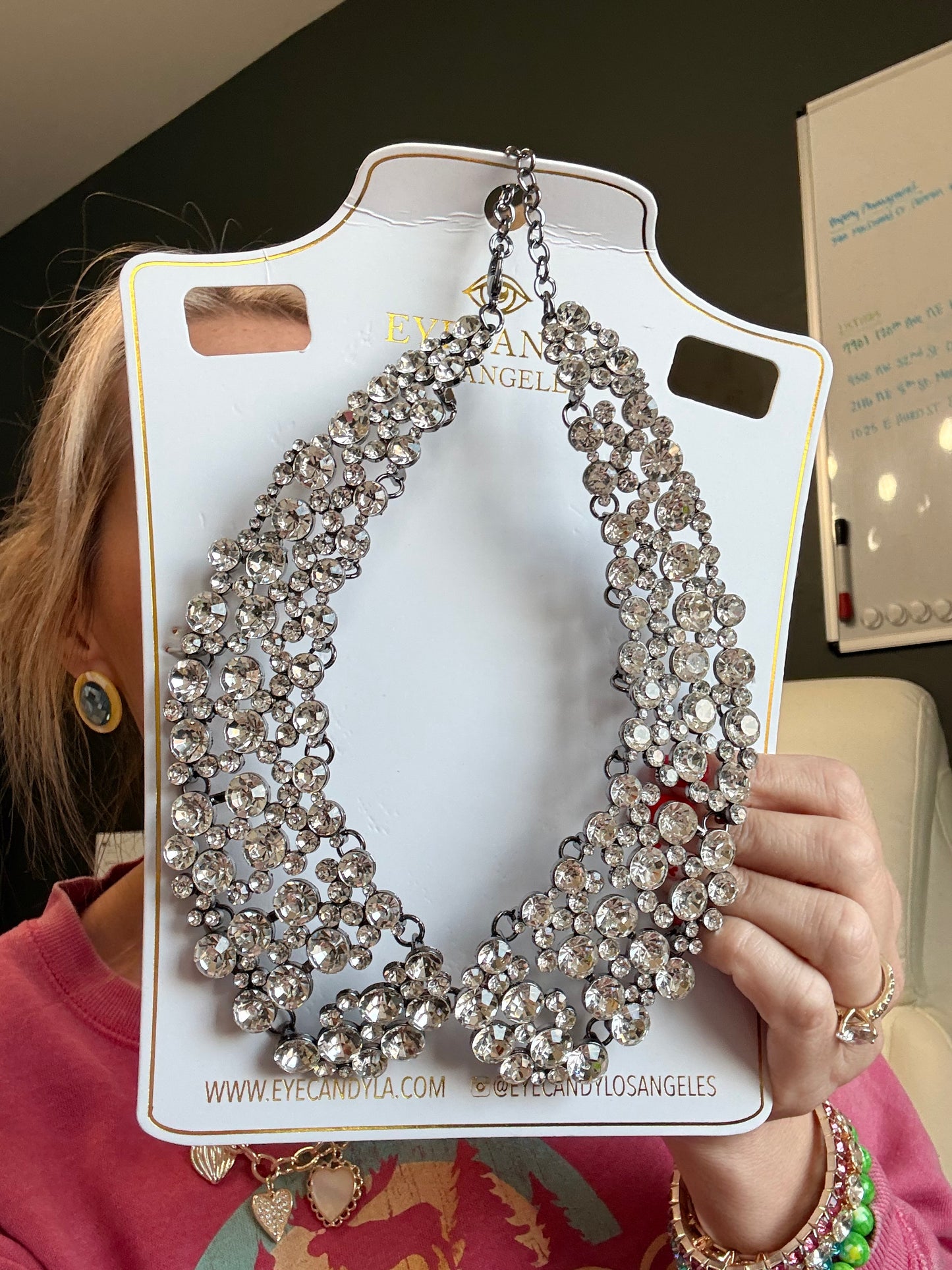 Rhinestone Collar Necklace