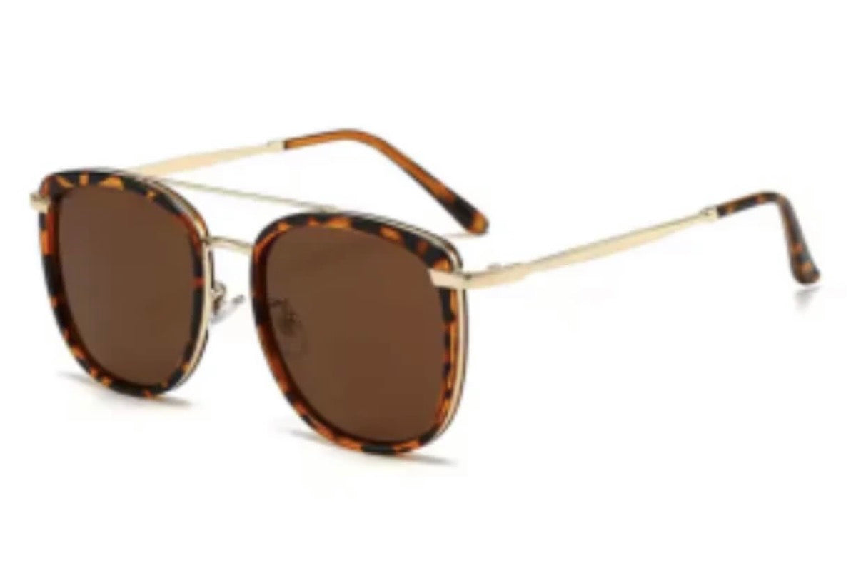 On the Bright Side Sunglasses-Tortoise