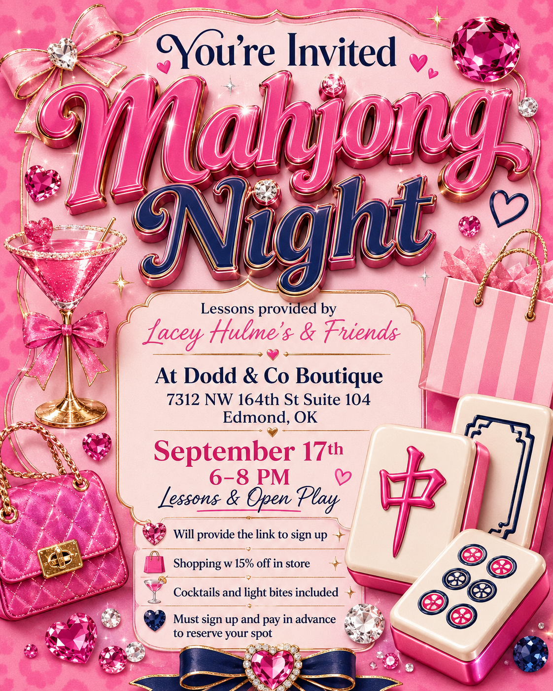 Mahjong GNO Sign Ups!