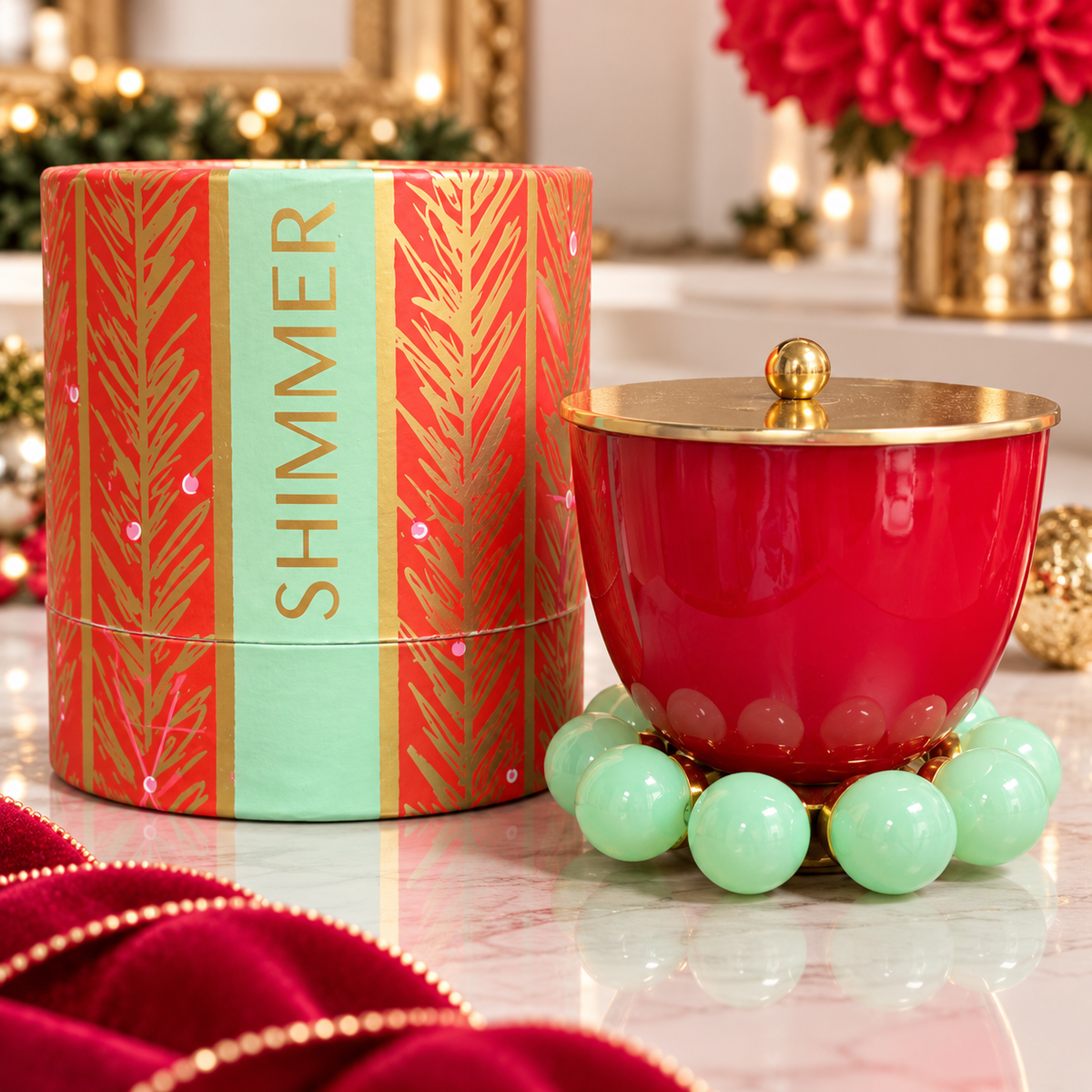 Glitterville- Candle Couturier, Prima Ballerina Holiday Scented