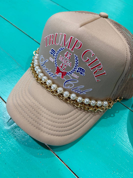 Pearl Triple Layer Trucker Chain