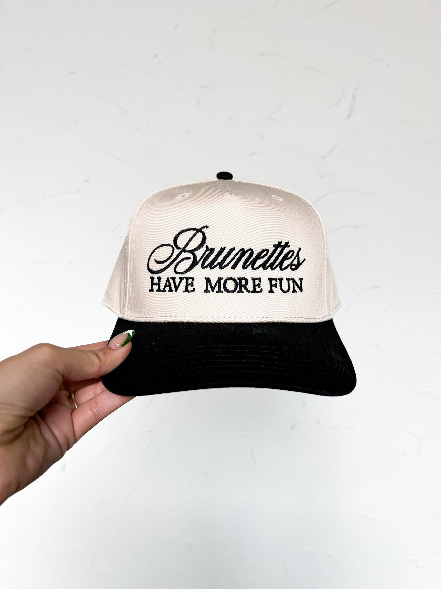 Brunettes Have More Fun-Hat