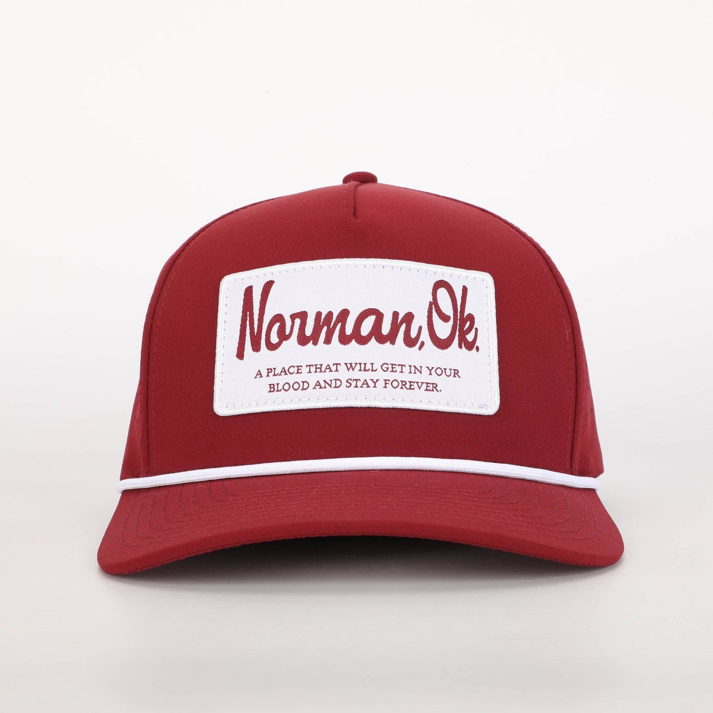 Norman, OK Patch Hat with Rope