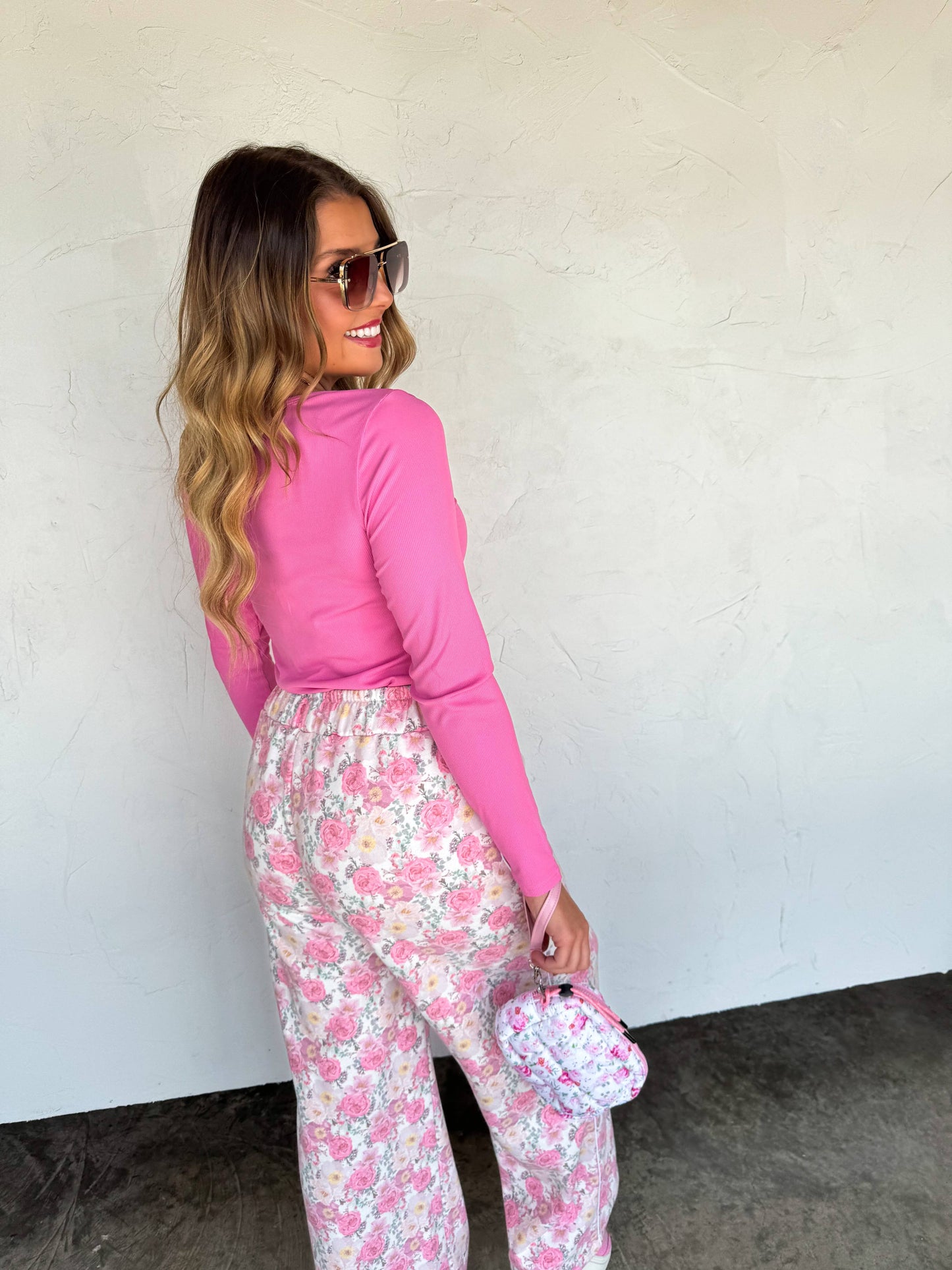 BLAKELEY - FLORAL  DRIFT AWAY JOGGERS