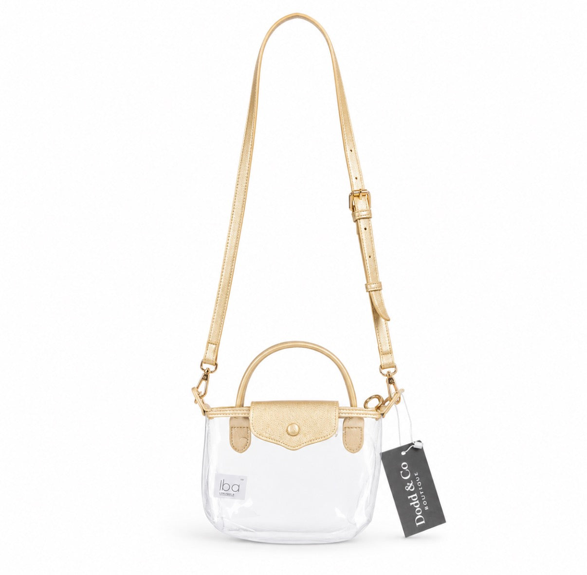 Gold Clear GameDay Purse