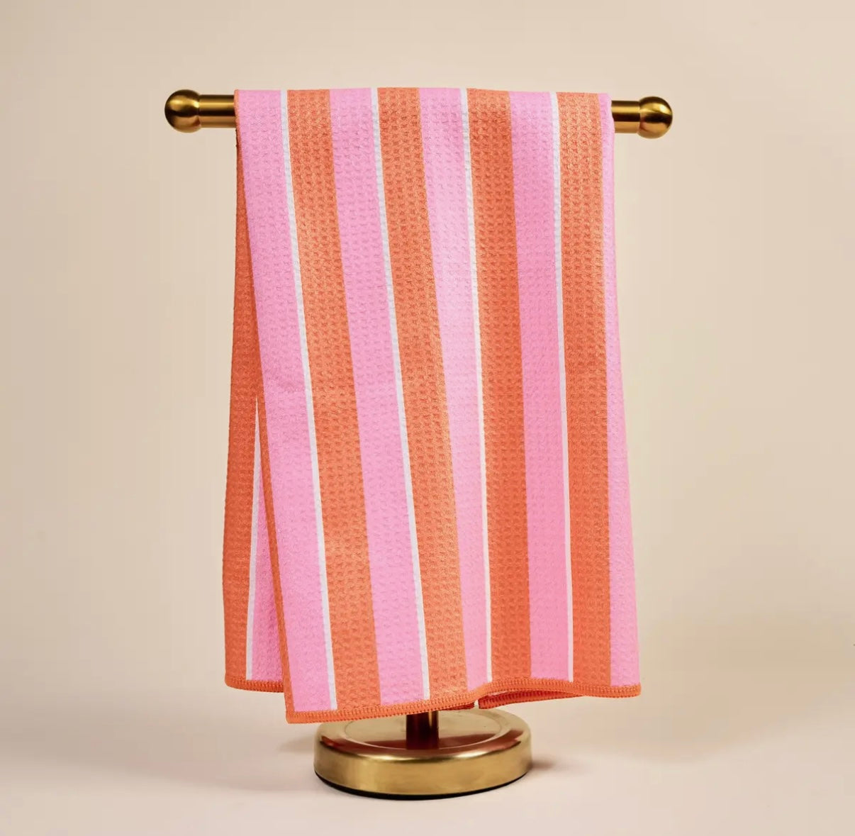 Waffle Tea Towel-Sicily Stripes