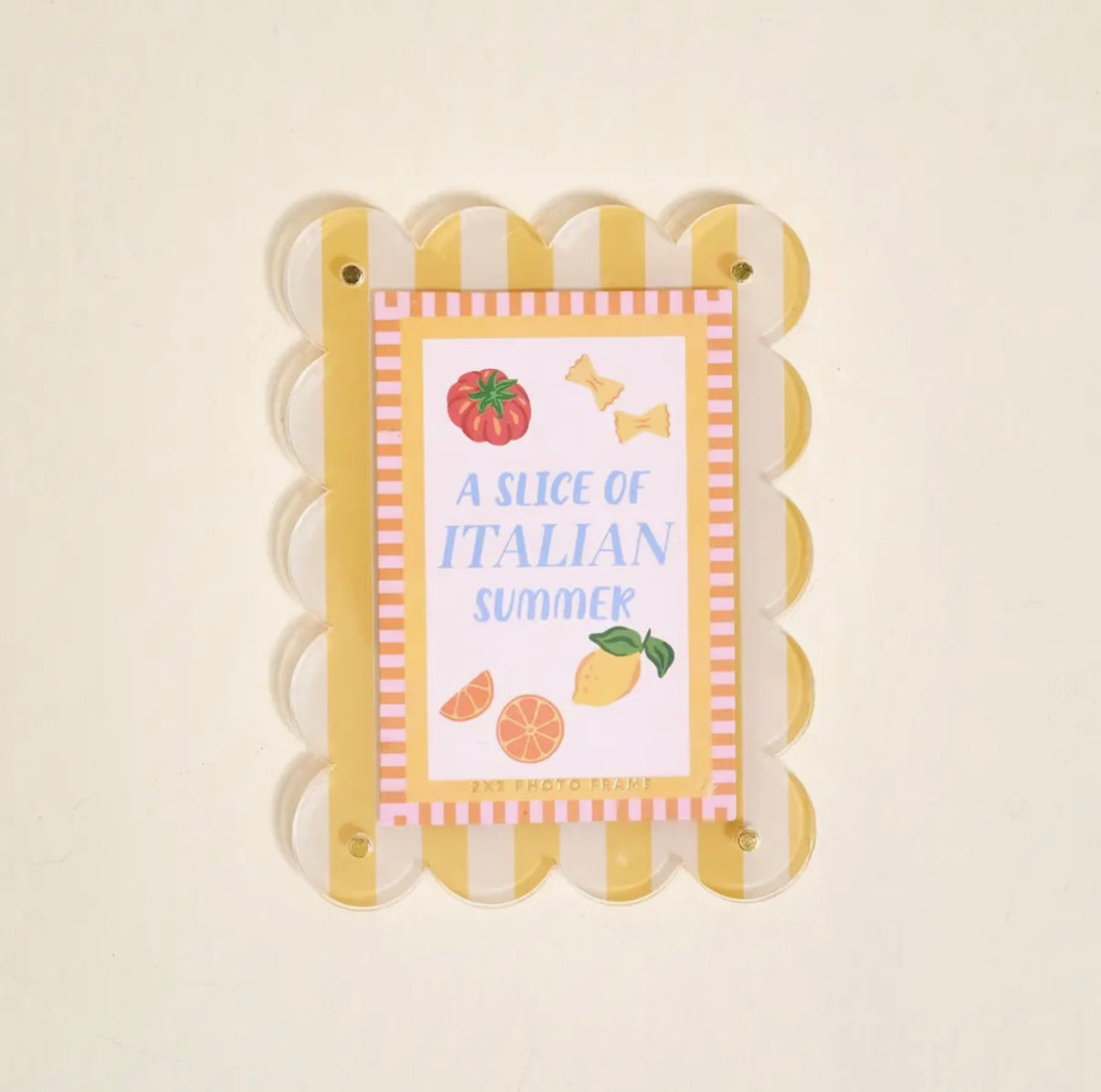Mini Acrylic Magnet Frame-Italian