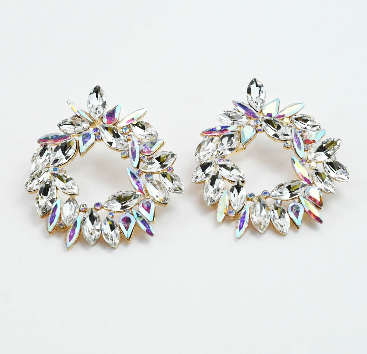 Wreath Statement Earrings