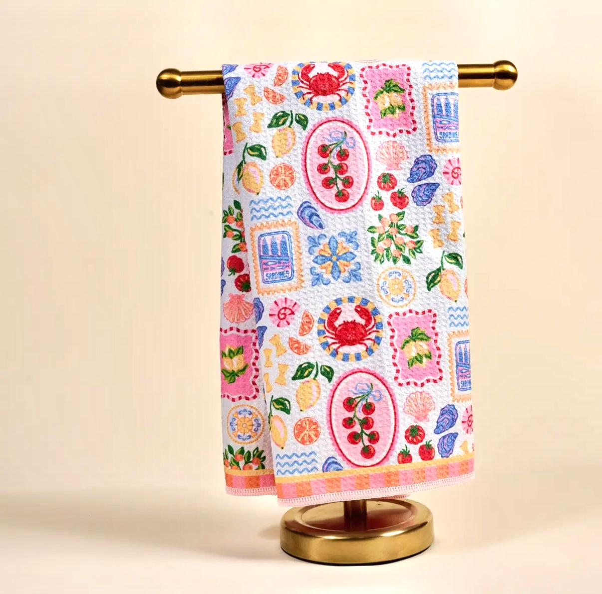 Waffles Tea Towel -Caio Bella