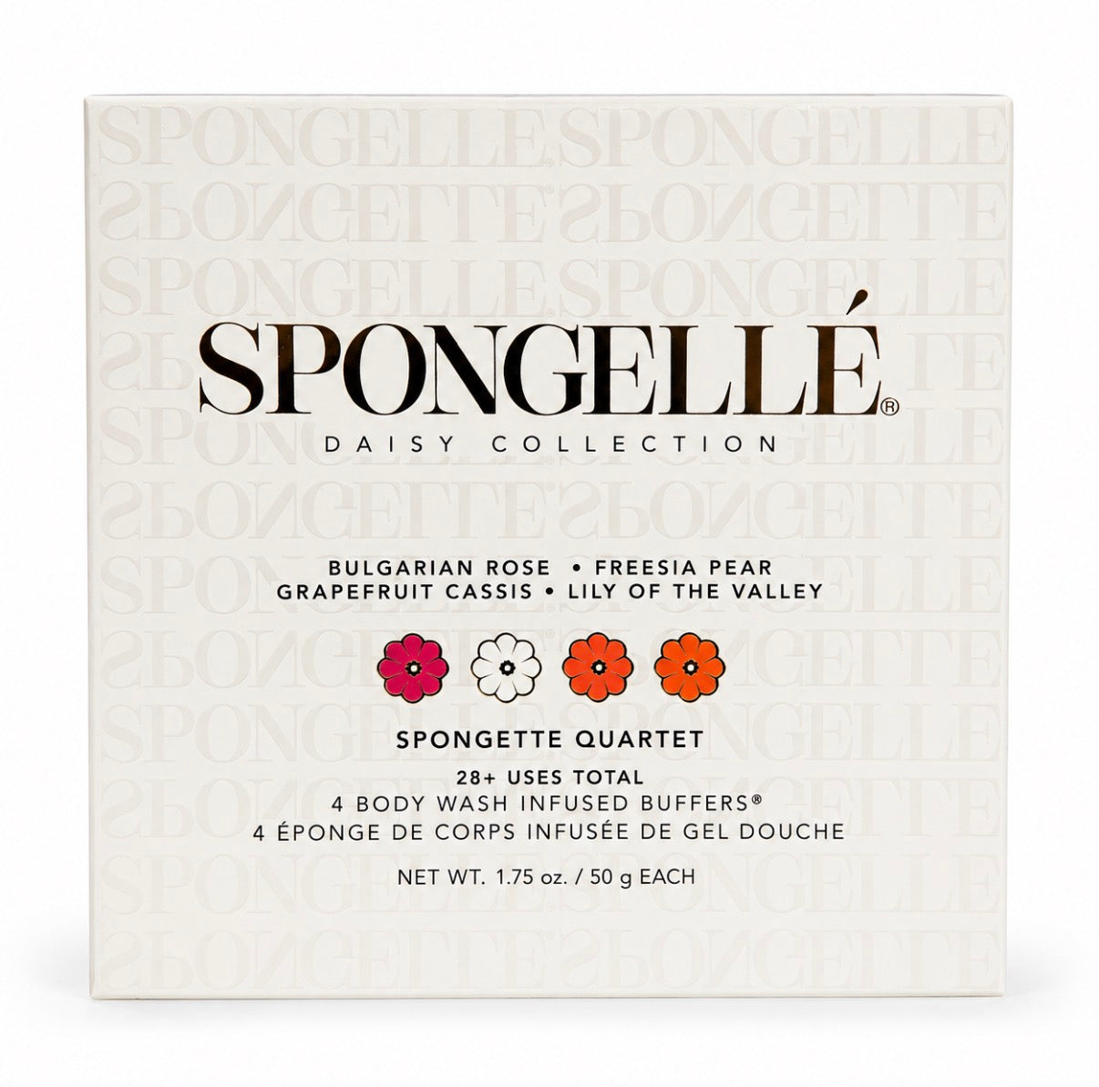 Spongelle-Daisy Collection of 4 Spongettes
