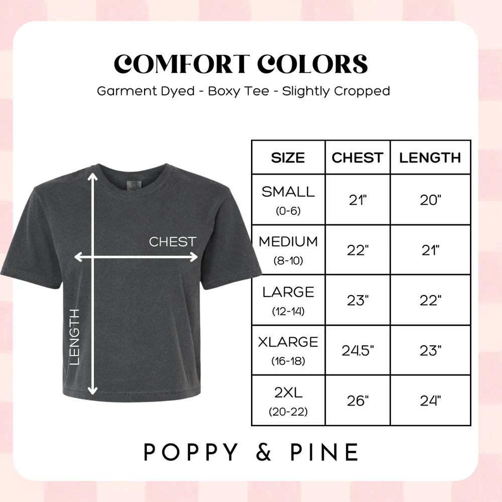 Oopsie Daisies Crop Tee