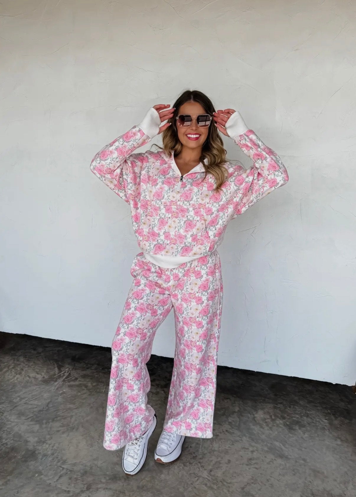 Floral Easy Does It Pullover