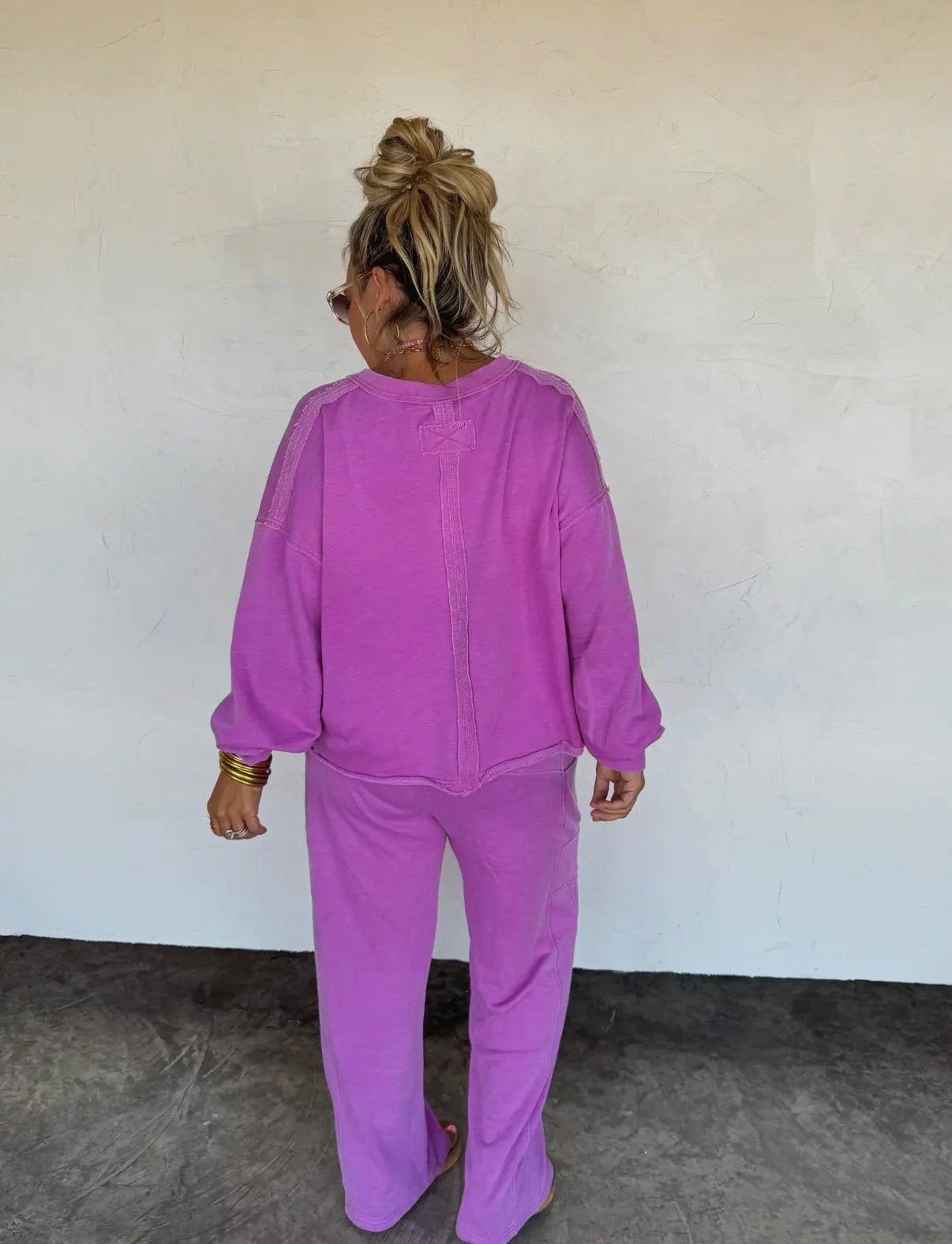 Faded Feels VNeck Pullover