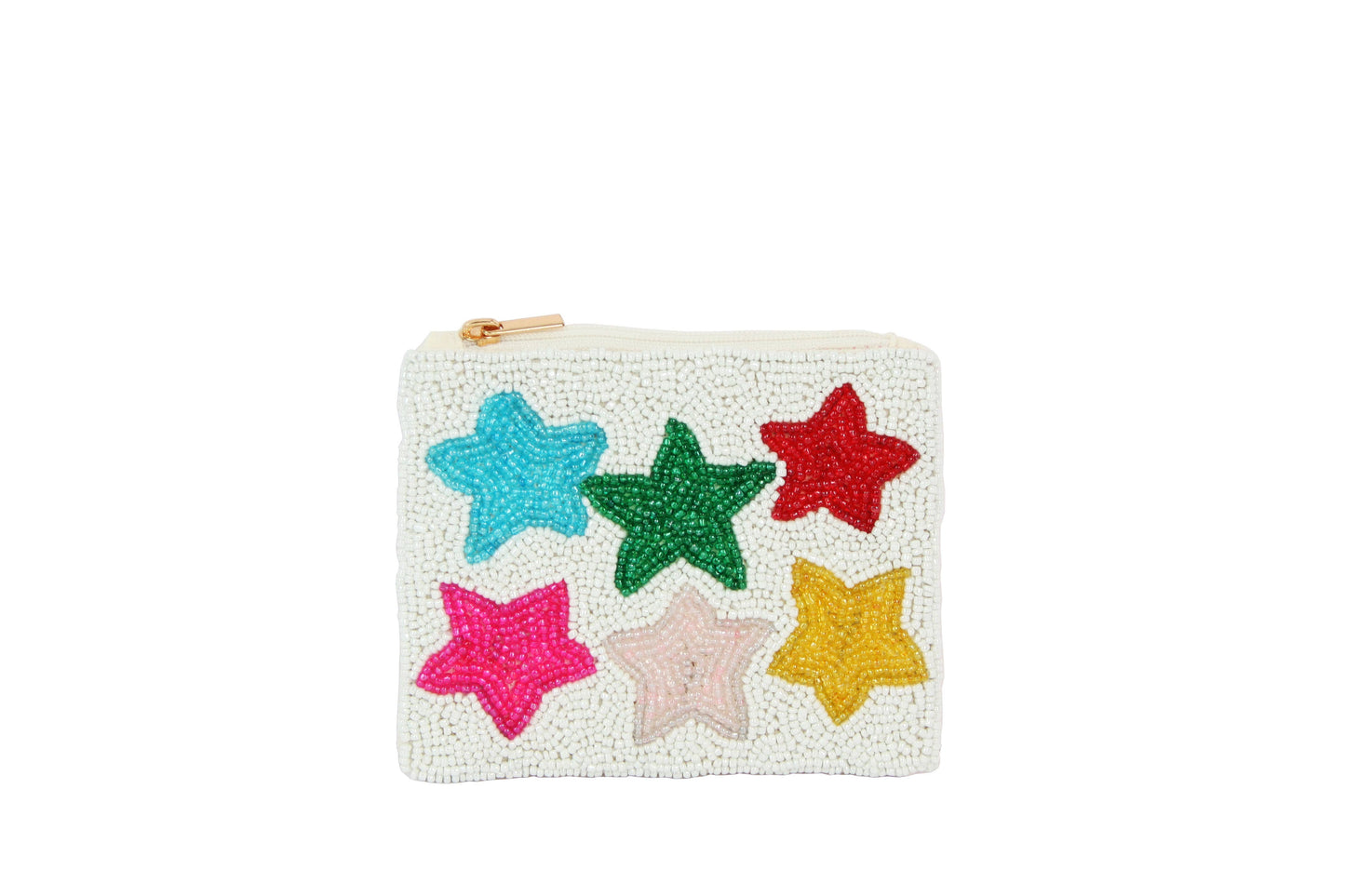 STARS Beaded Coin Purse