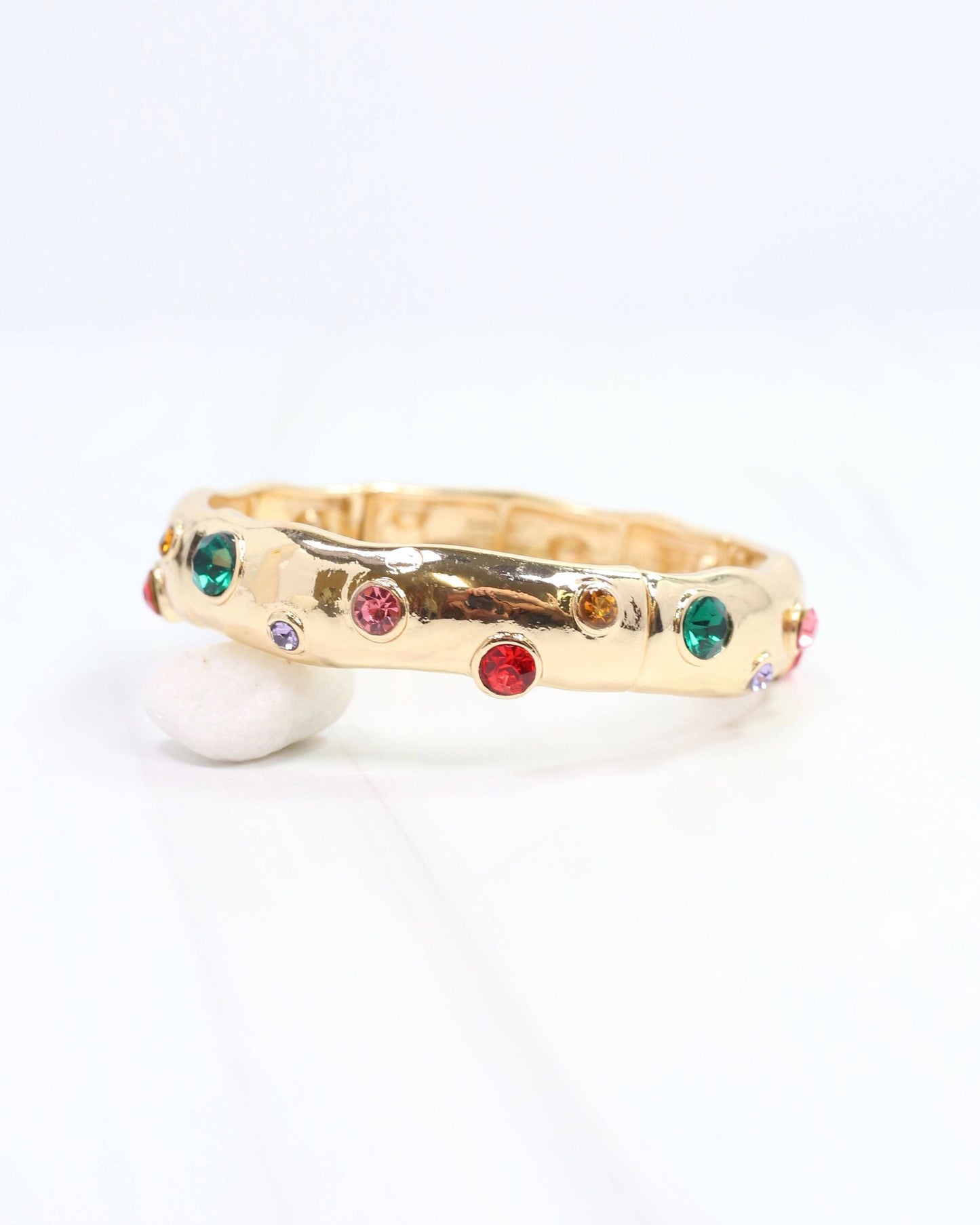 Caroline Hill - Jenna Stretch Bracelet Multi