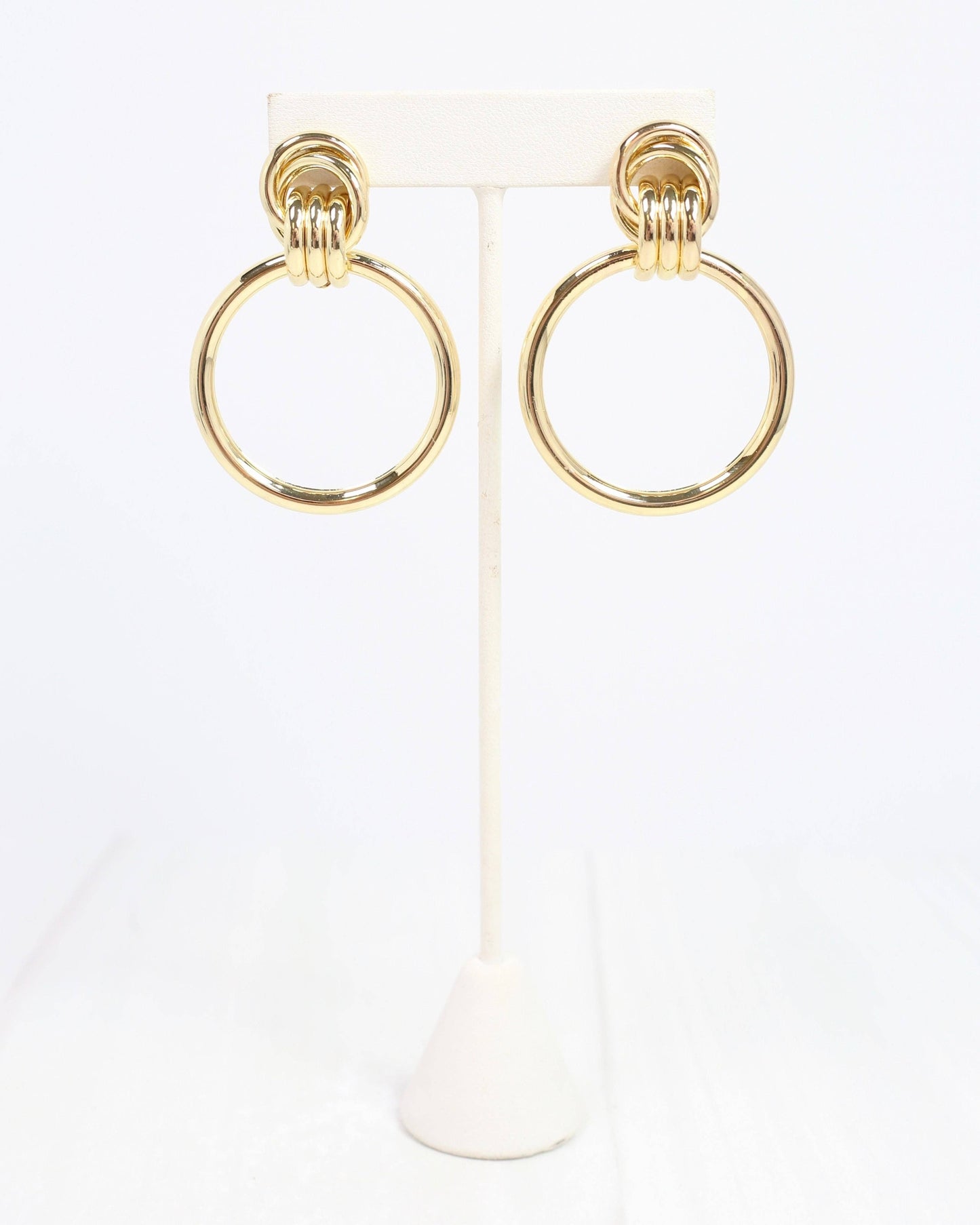 Caroline Hill - Freddie Drop Earring Gold