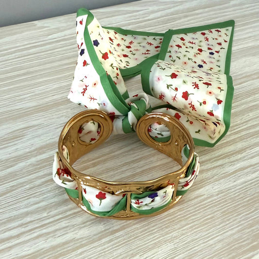 Scarf Cuff Bracelet