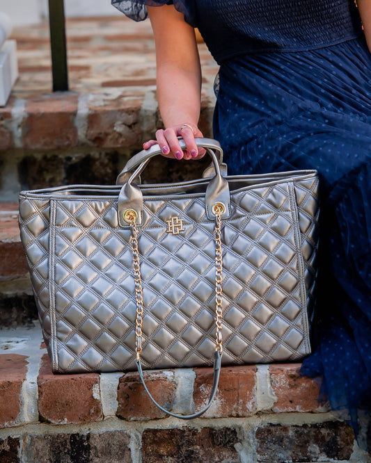 Caroline Hill - Melissa Tote Bag Black Pearl DQ