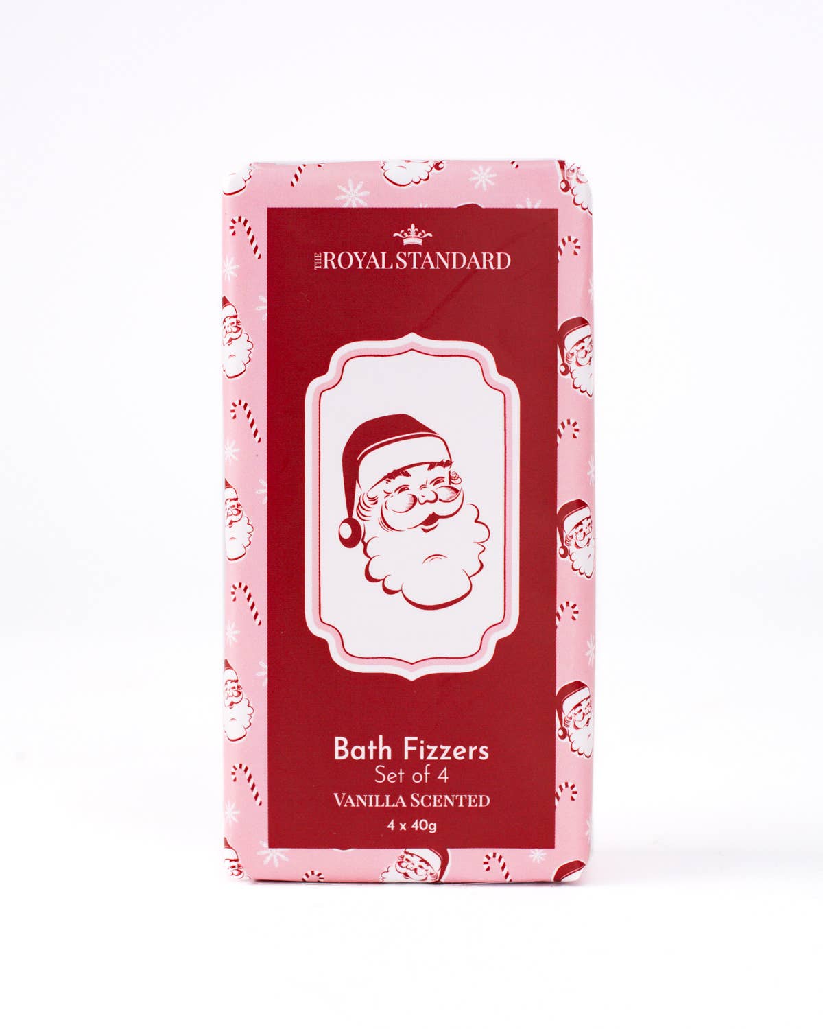 Candy Cane Cutie Bath Fizzers   -Vanilla Scented