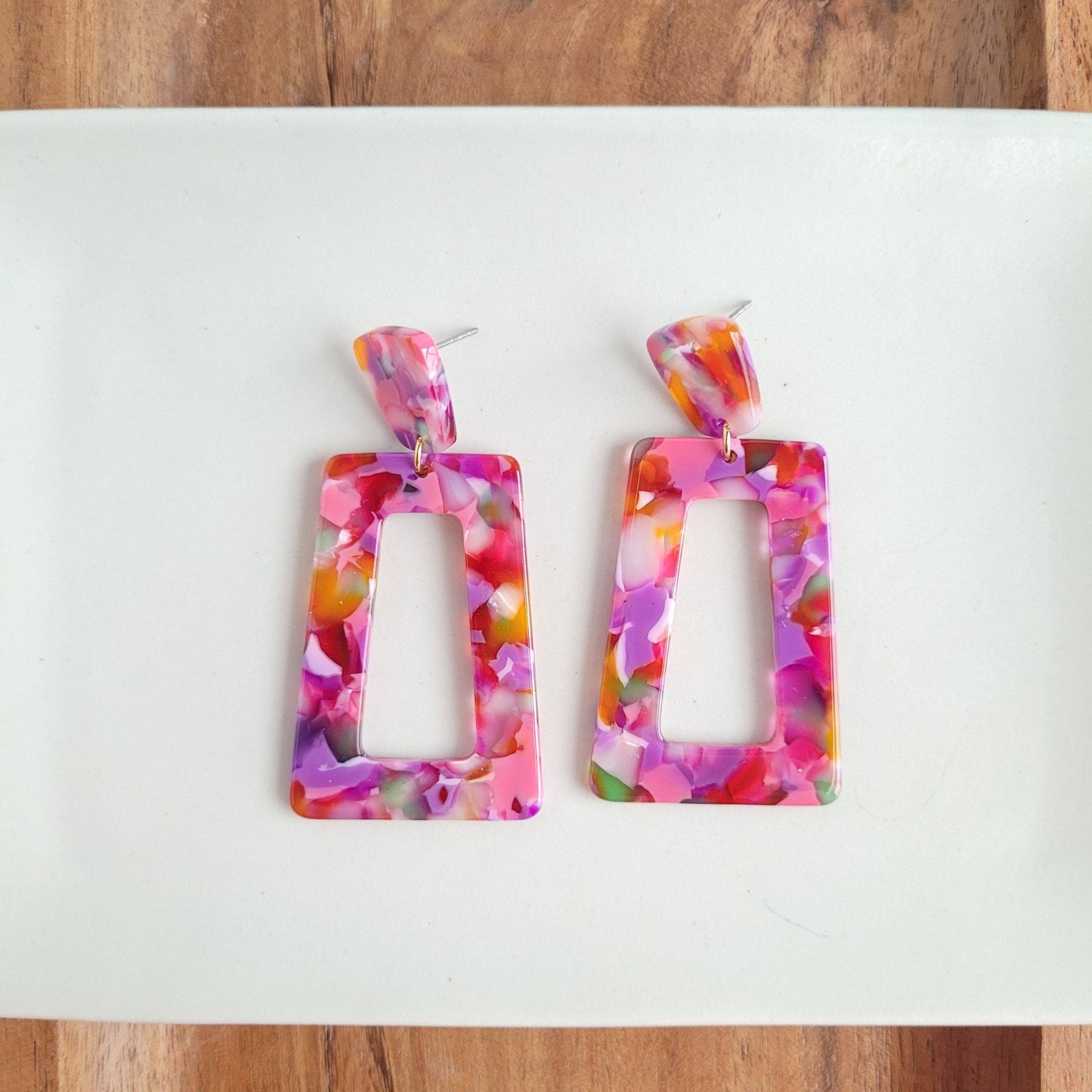 Paradise Pink Earrings