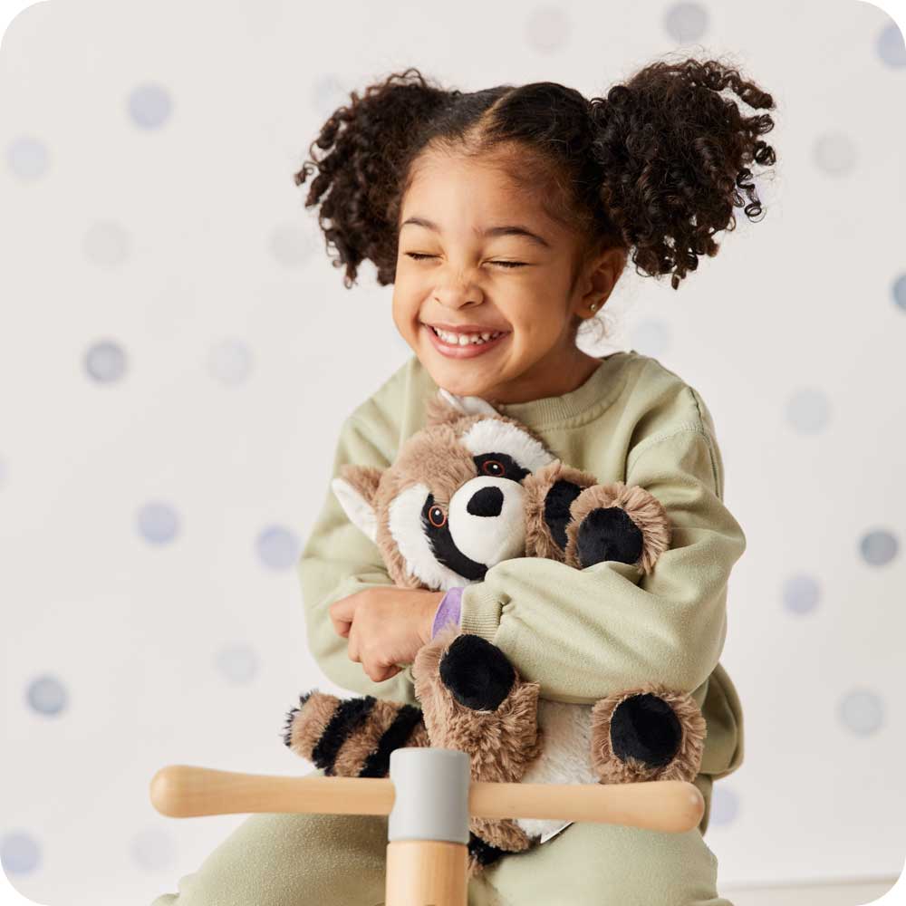 Warmies - Lavender Scented Plush - Gifts - Fall - Raccoon Warmies