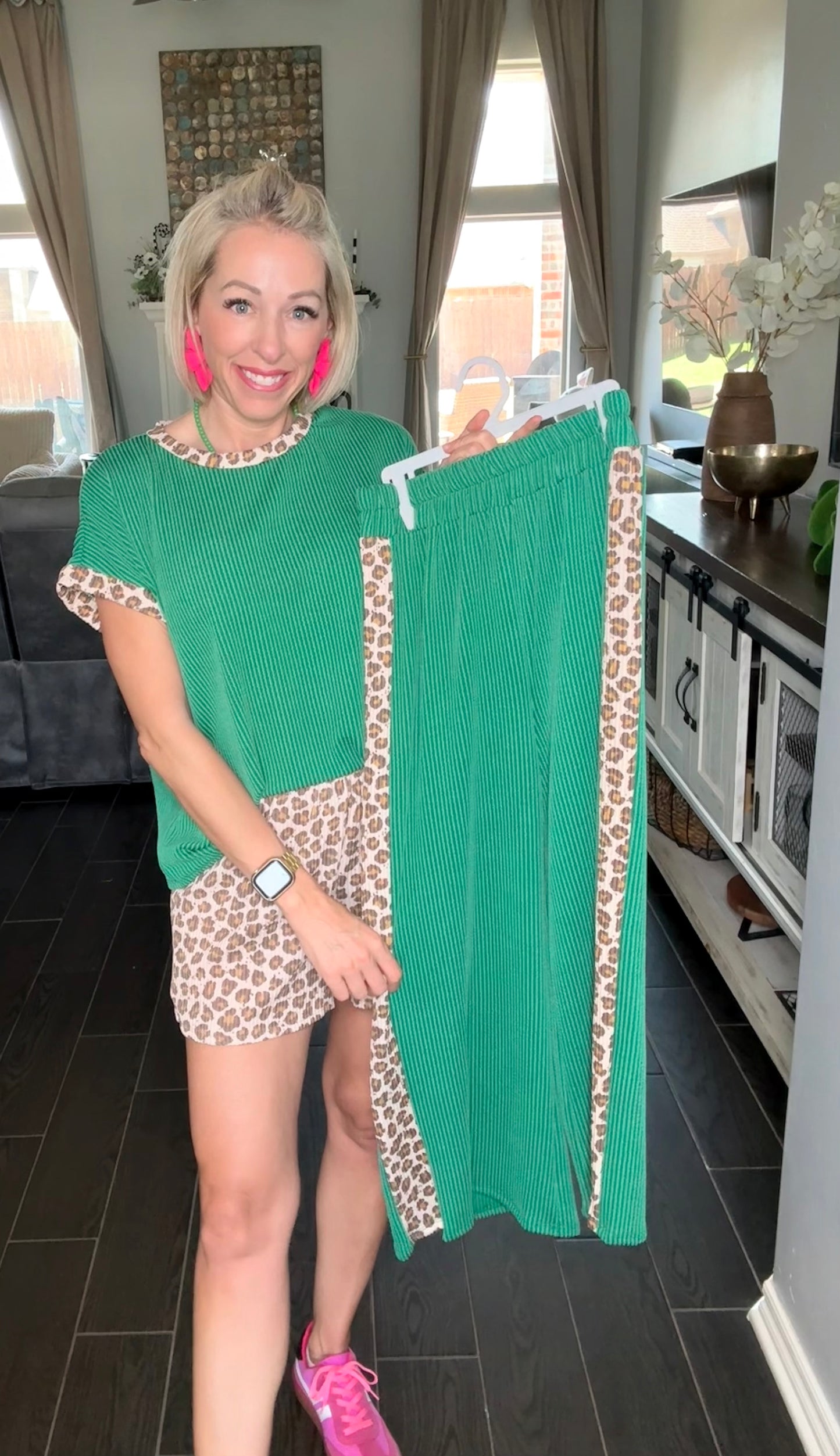 Mix & Match Leopard Lounge Shorts
