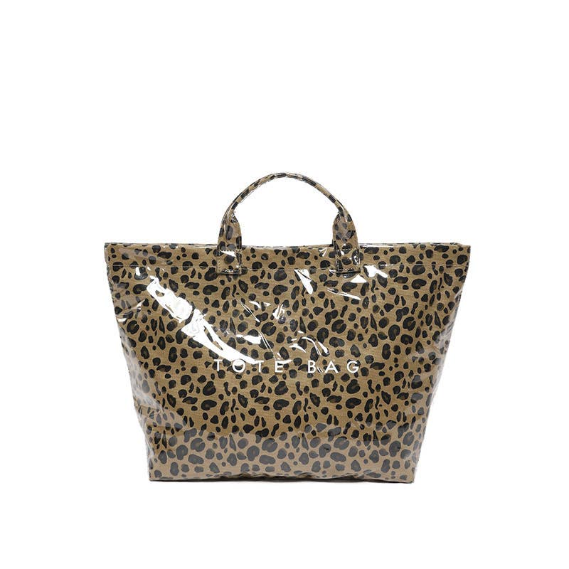 Leopard Tote Bag-Large
