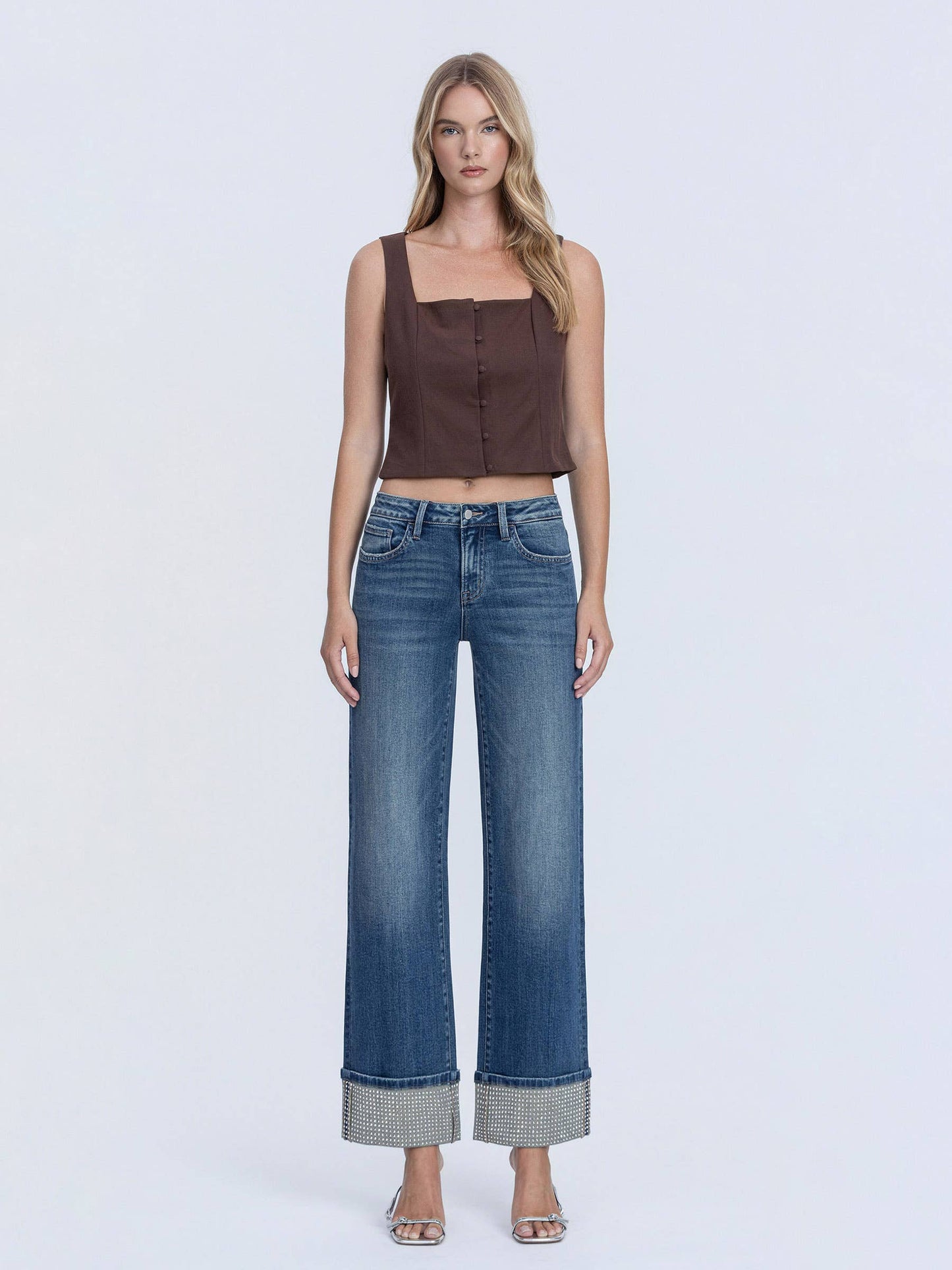 FLYING MONKEY - MID RISE STUDDED CUFF