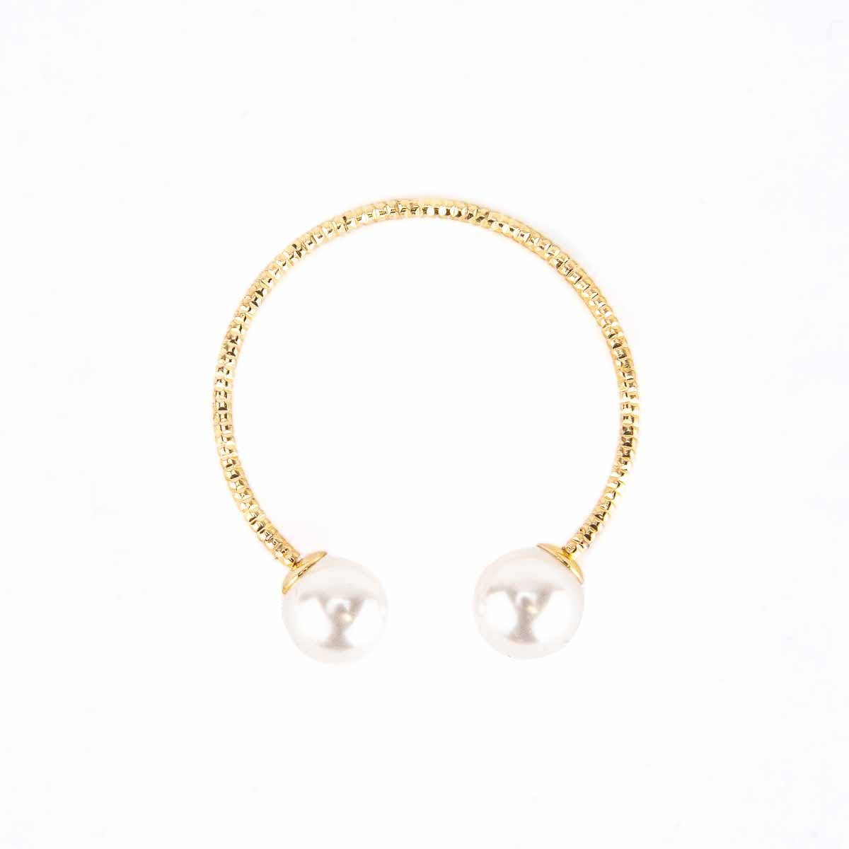 Pearl & Gold Napkin Ring