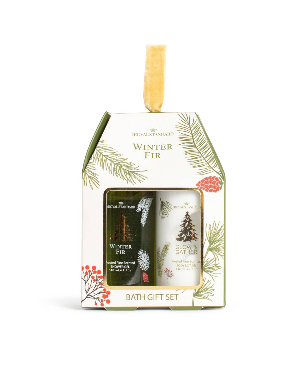 Winter Fir Bath Gift Set -Frosted Pine Scented