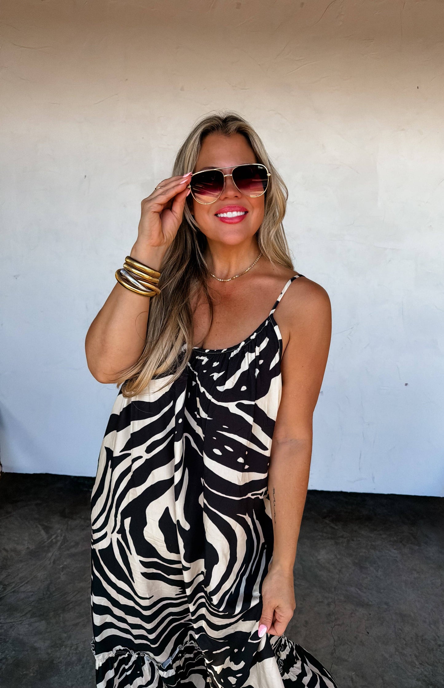 BLAKELEY - SAFARI NIGHTS DRESS
