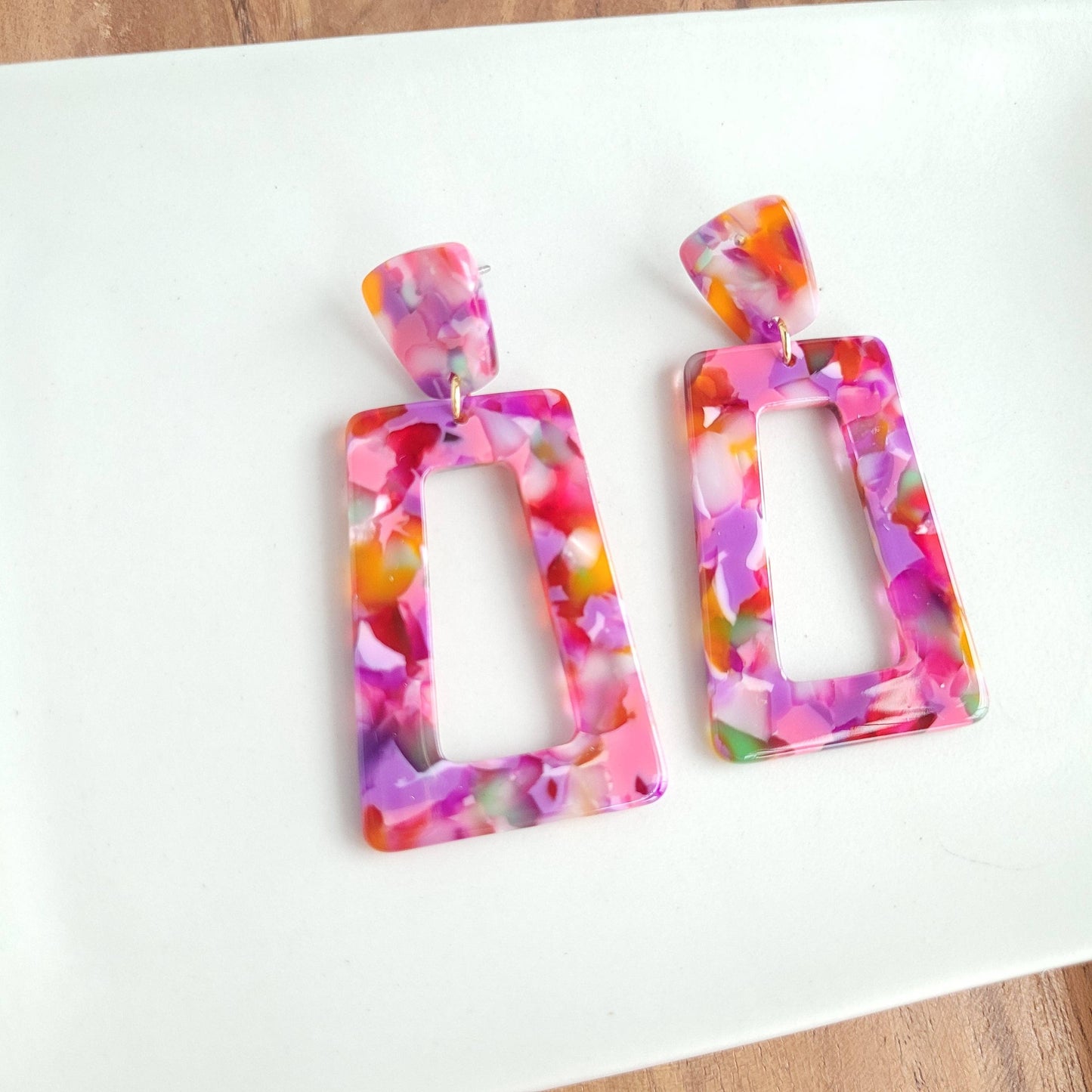 Paradise Pink Earrings