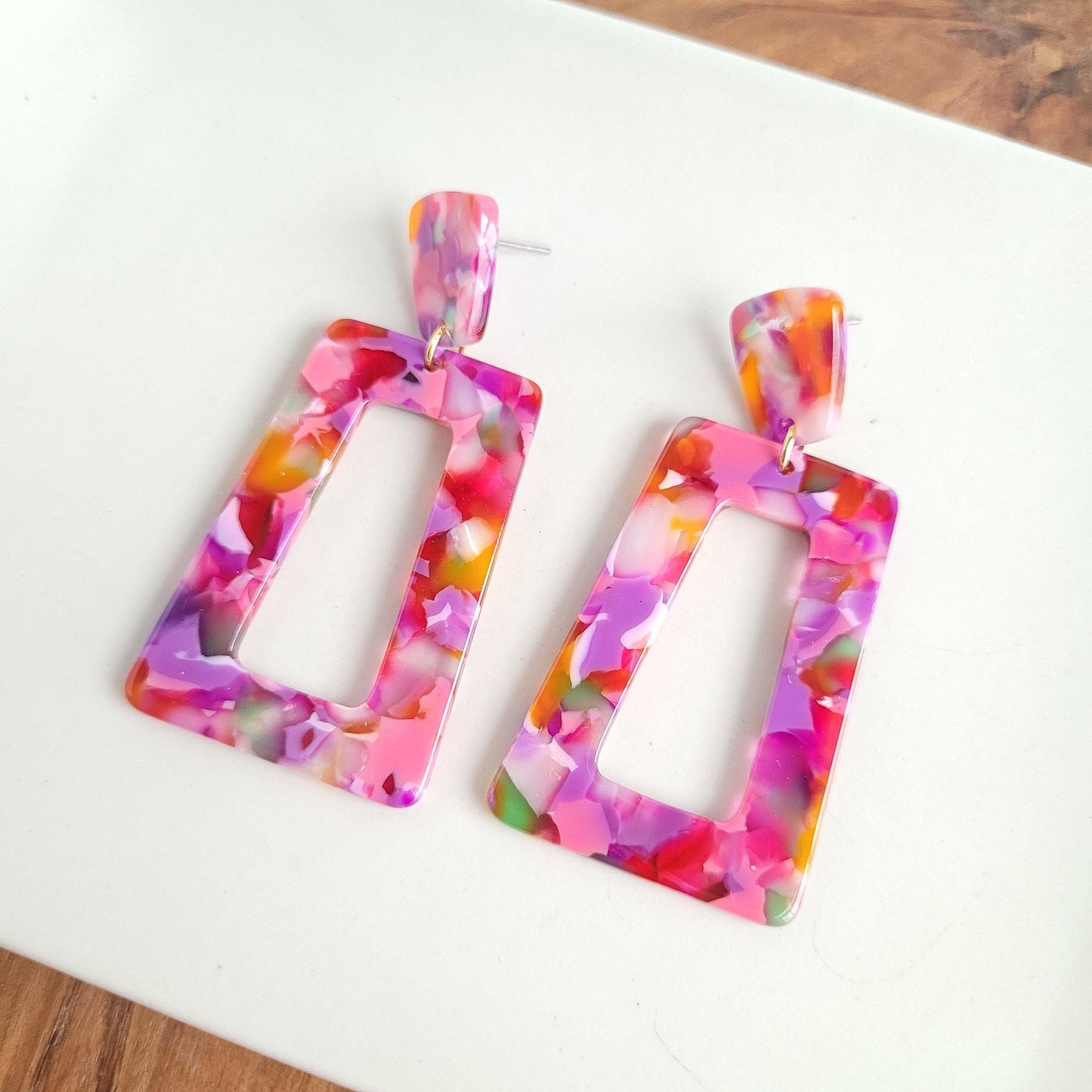 Paradise Pink Earrings