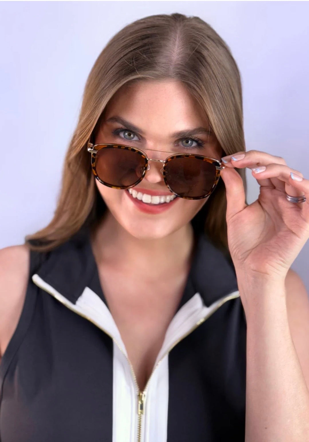 On the Bright Side Sunglasses-Tortoise