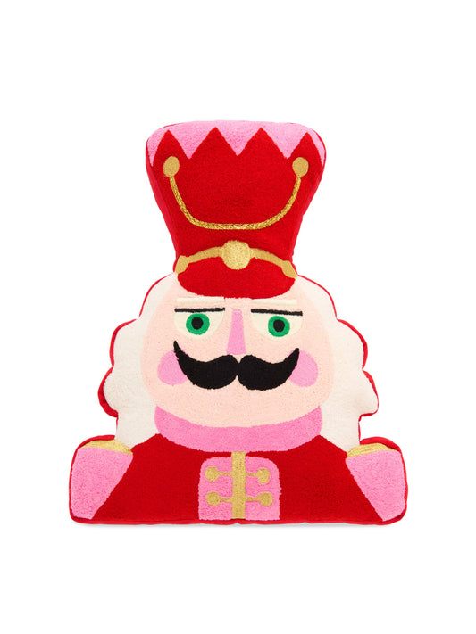 Nutcracker Pillow-PEPPERMINT PRINCE