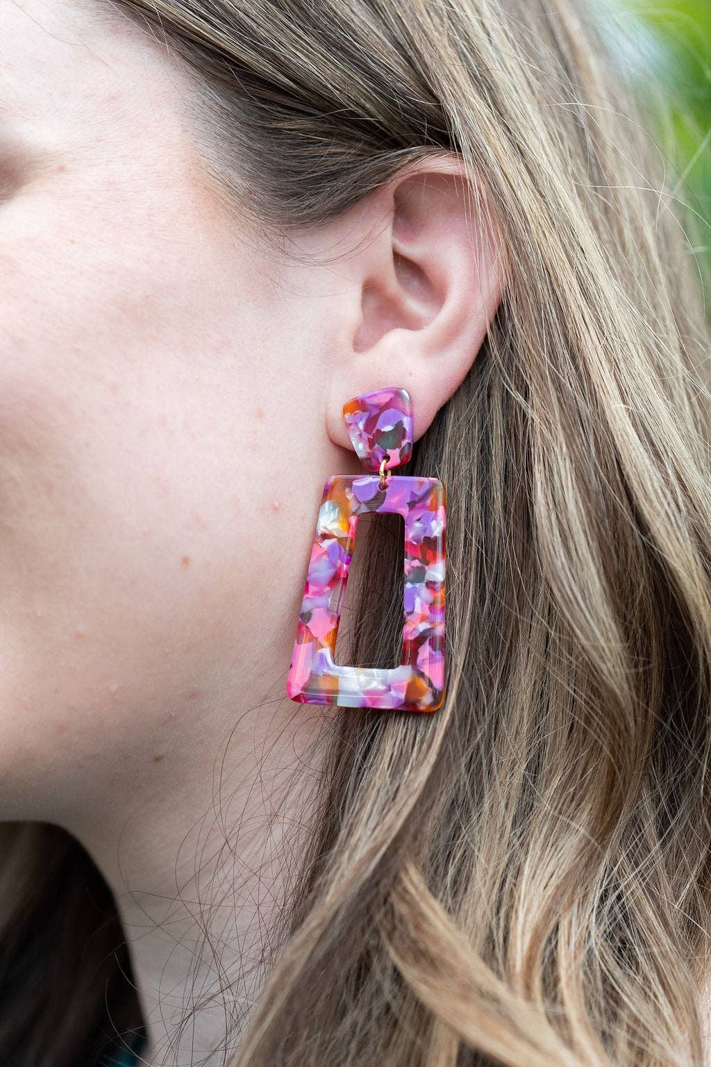 Paradise Pink Earrings