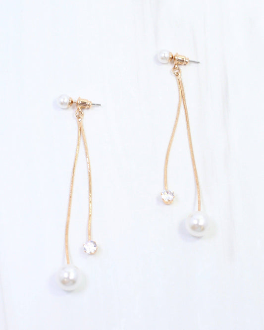 Caroline Hill - Brock Dangle Earring Gold