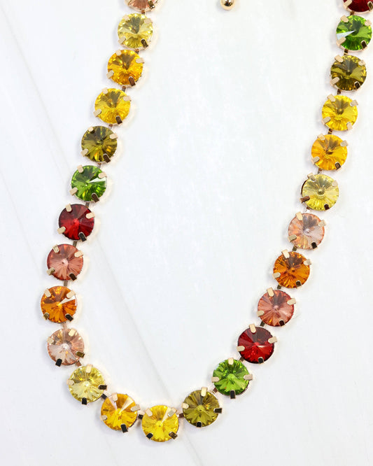 Caroline Hill -Fall Rhinestone Necklace