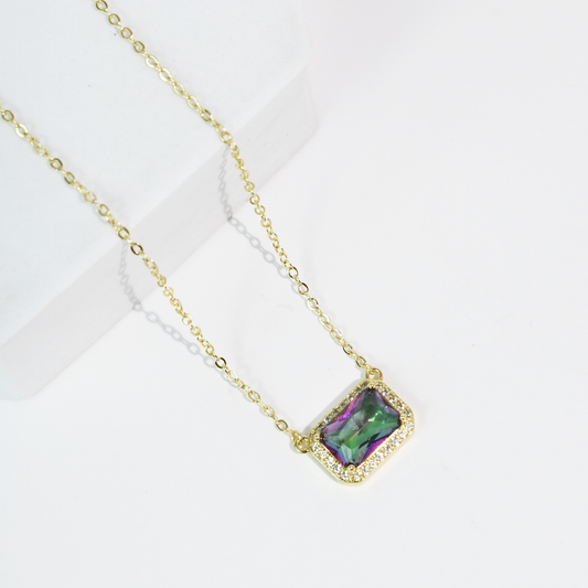 Abalone Stone Necklace