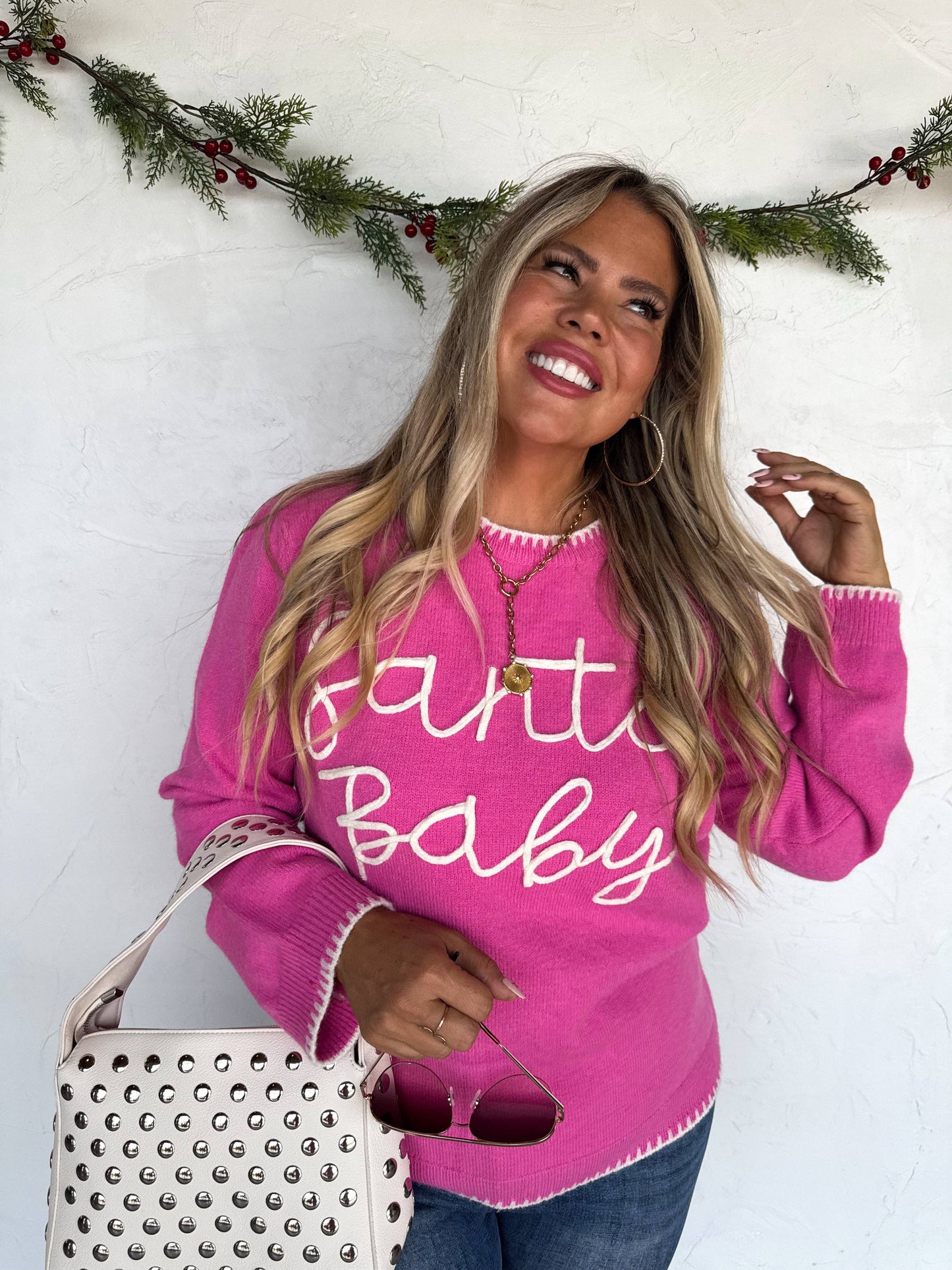 BLAKELEY - SANTA BABY HOLIDAY SWEATERS