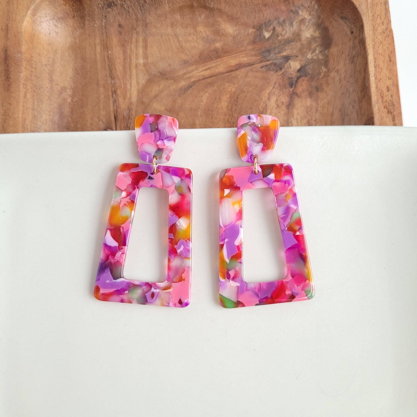 Paradise Pink Earrings