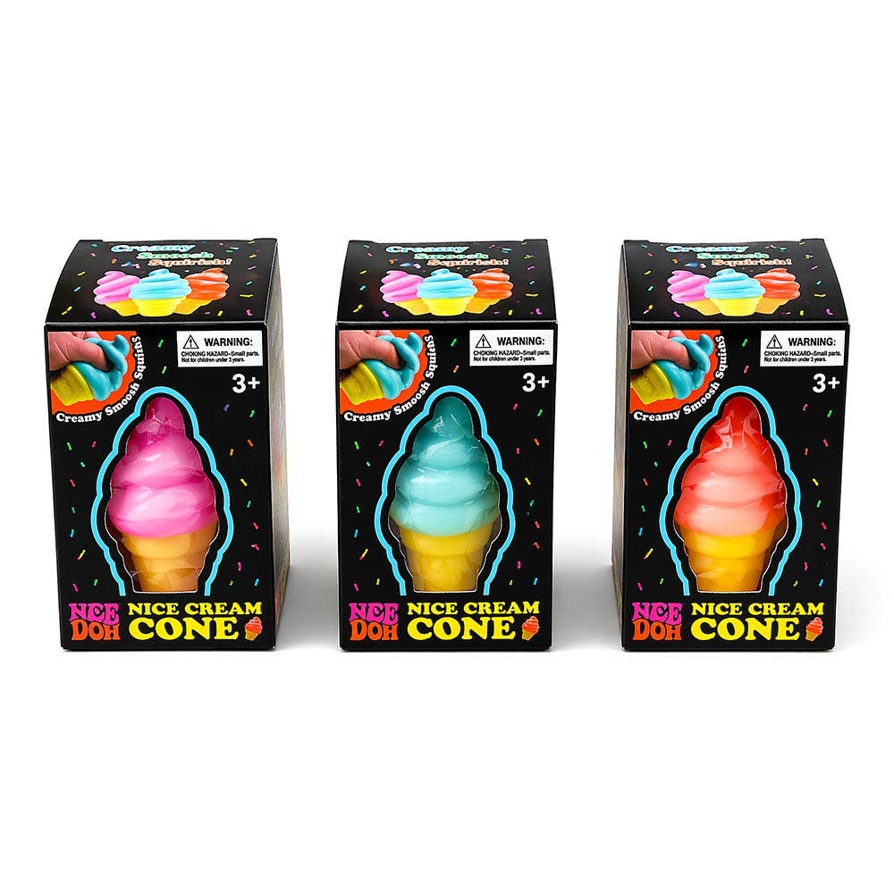 No brand- Ice Cream Cone Squishy Stress Relief Toy