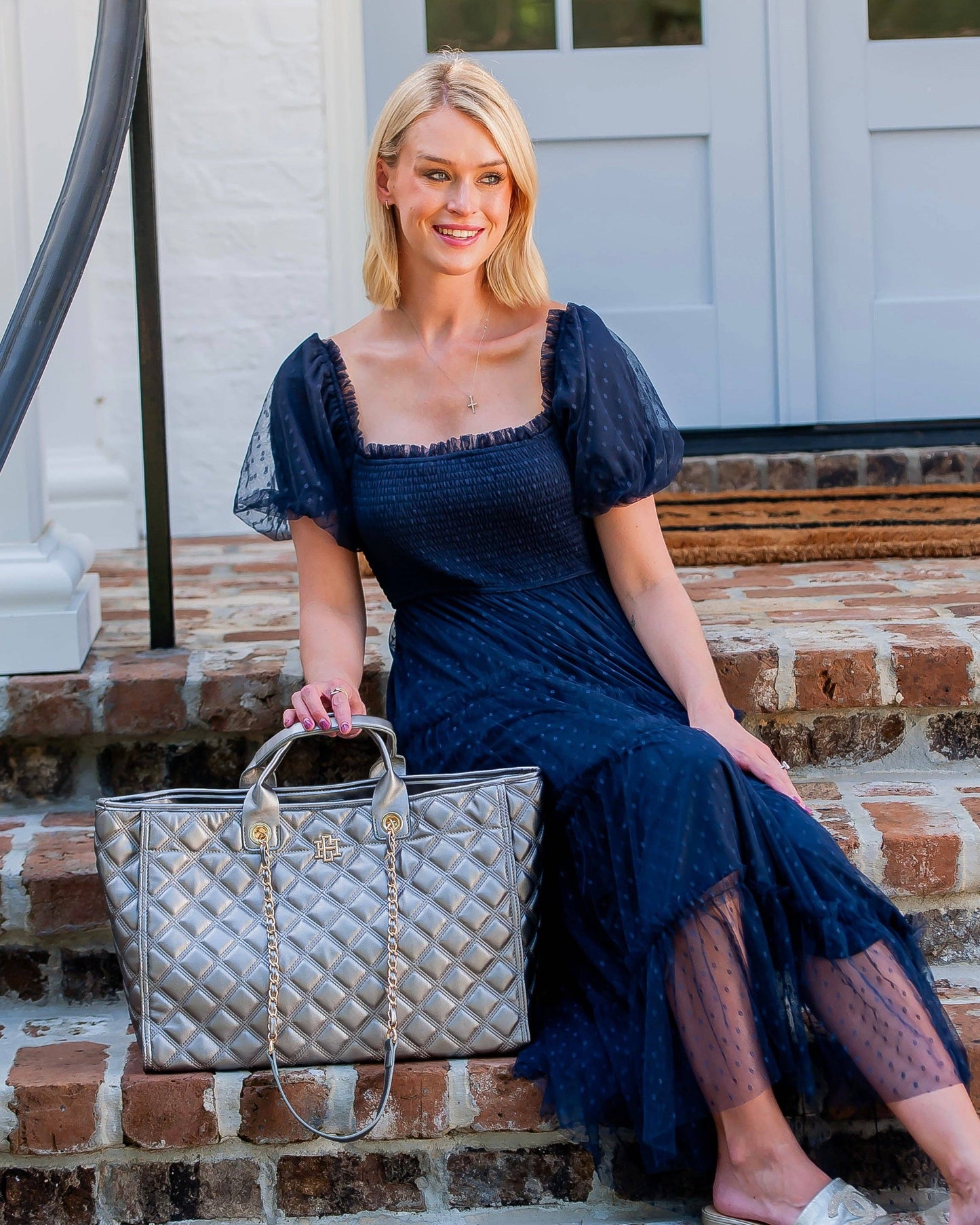 Caroline Hill - Melissa Tote Bag Black Pearl DQ