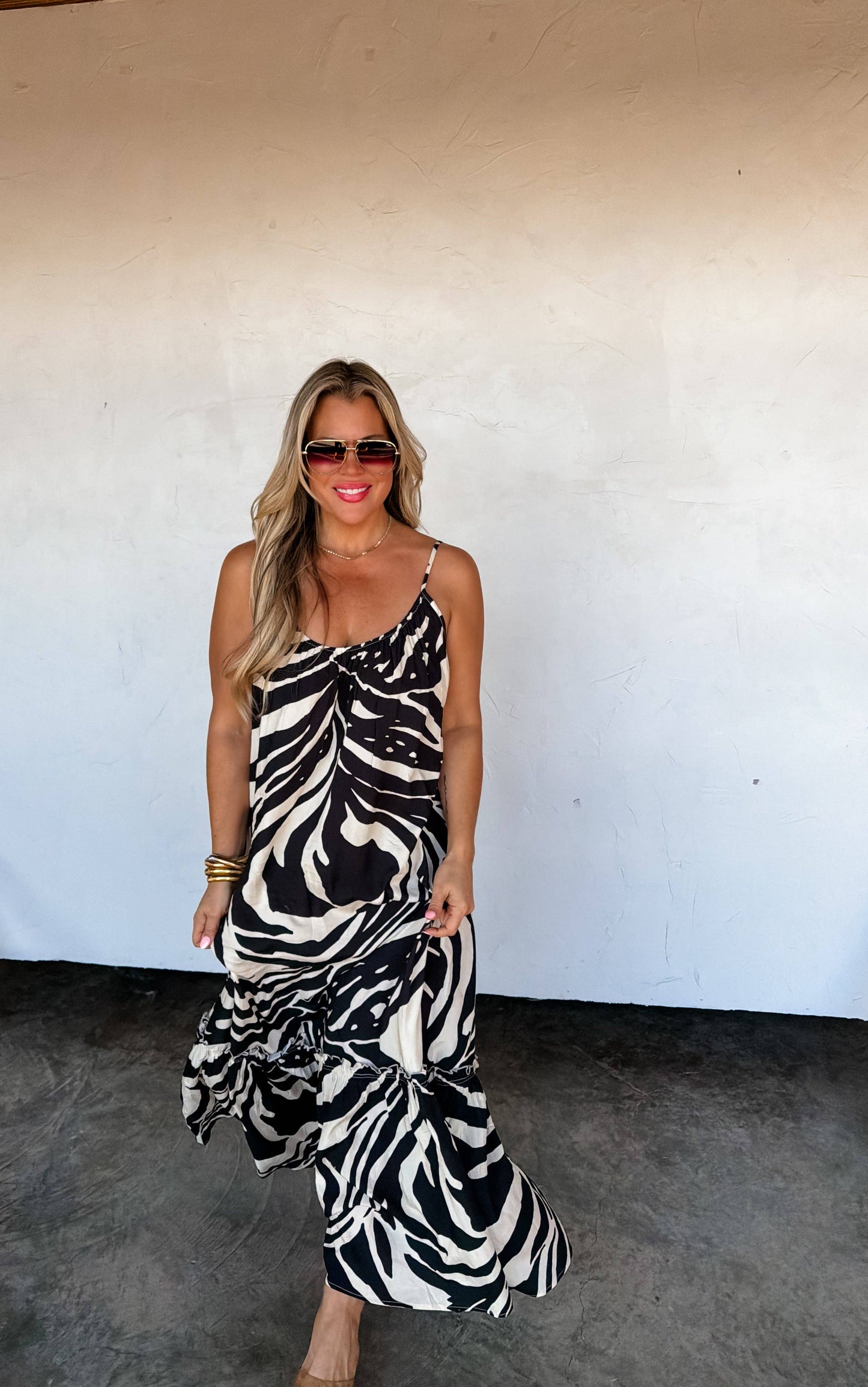 BLAKELEY - SAFARI NIGHTS DRESS