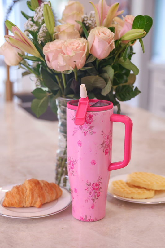 Jess Lea - Blushing Blooms Sleek Tumbler