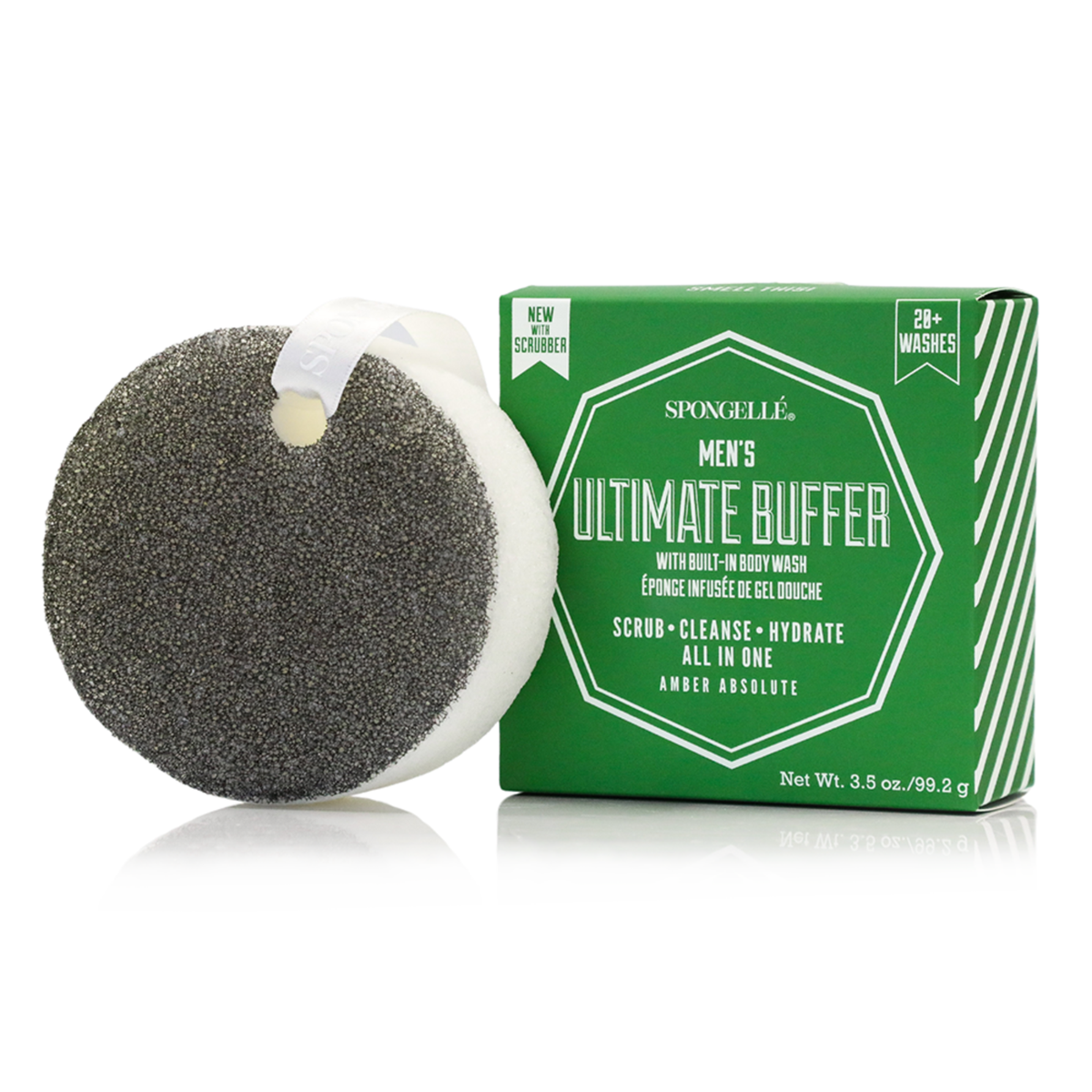 Spongellé-Men's Buffer (Amber Absolute)
